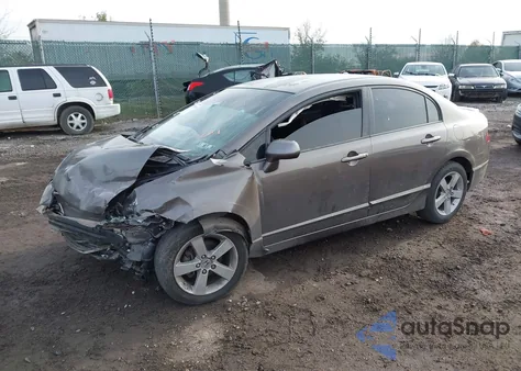 2010 Honda Civic Lx-S из США, поврежденный, VIN 2HGFA1F69AH554256